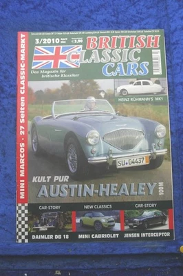 British Classic Cars 3/10 Austin Healey 100M Jensen Interceptor Daimler DB 18 - Immagine 1 di 2