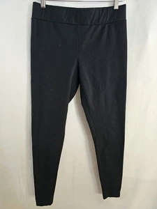 Matty M schwarz Stretch Pull On Leggings Hose Gr. M Made in USA Nylon Spandex - Bild 1 von 6
