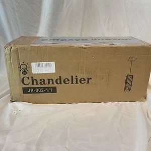 FDPBY Pendelleuchte moderne Pendelleuchte, Mini Kristall Kronleuchter JP-002-1/1 - Bild 1 von 12