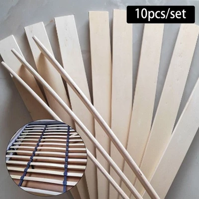 10Pcs/set Replacement Wood Strips Sofa Bed Slats Bent Furniture Accessories - Image 1 of 4