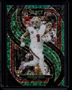 2024 Select Football Deebo Samuel #146 Premier Green Disco /5 - Bild 1 von 2