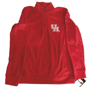 NWT Youth's GEN2 Pullover Sweatshirt Small 1/4 Zip Univ of Houston NWT - Picture 1 of 16