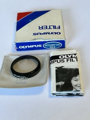 Olympus 35.5mm Skylight 1A Camera Lens Filter - Image 1 of 4