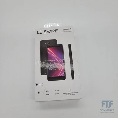 Logicom Swipe_Black Smartphone, entsperrt, 4G, Display 12,7 cm (5... SWIPE_BLACK - Bild 1 von 4