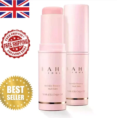 KAHI Wrinkle Bounce Multi Balm 9g with JEJU Origin Oil UK New