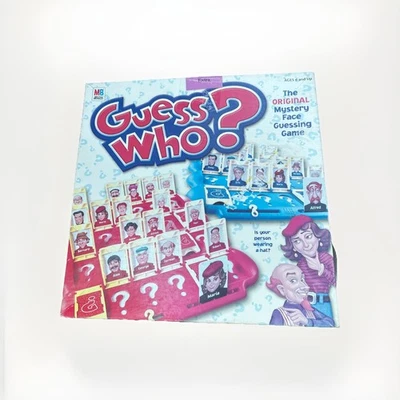 2002 Milton Bradley Guess Who? Original Mystery Face Guessing Game 100% COMPLETE - Image 1 of 4