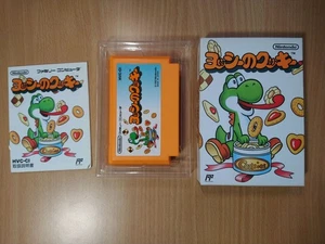 FC Yoshi no Cookie (Yoshi's Biscuit) (Japan Ver.) NES NINTENDO FAMICOM C - Picture 1 of 6
