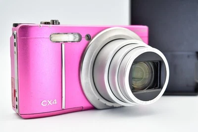 ⏯️[Excellent+4] Ricoh CX4 Pink 10MP Wide 10.7x Compact Digital Camera FromJapan - Image 1 of 4