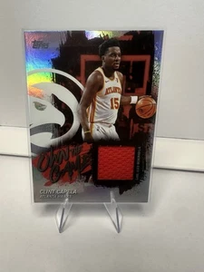 2025-26 Topps NBA Flagship Clint Capela Own The Game Player Worn Patch - Picture 1 of 2