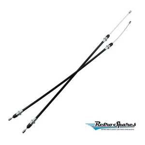 HOLDEN HQ-WB UTE/ONE TONNER DISC BRAKE REAR HANDBRAKE CABLES PAIR - Bild 1 von 1
