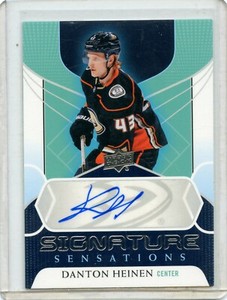  2020-21 Upper Deck Signature Sensations #SS-DH Danton Heinen