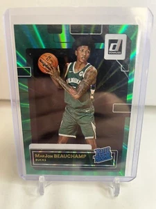 2022-23 Panini Donruss - Rated Rookie Holo Green Laser #224 MarJon Beauchamp... - Picture 1 of 2
