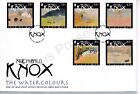 Unaddressed Isle of Man FDC First Day Cover 2009 ARCHIBALD KNOX WATERCOLOURS