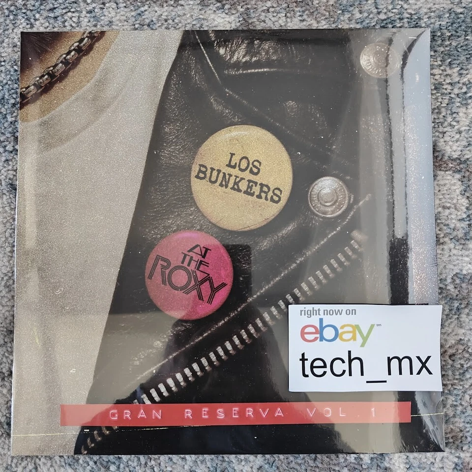 Los Bunkers - At The Roxy: Gran Reserva Vol 1. (En Vivo) Vinyl LP NEW NUEVO - Image 1 of 1