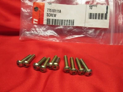 Ducati ST2 ST4 SuperSport Fairing Screws 10 Pak OEM 77510111A - Image 1 of 3