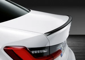 NEW BMW 3 SERIES G20 M PERFORMANCE MATT BLACK REAR BOOTLID SPOILER 51192455880 - Picture 1 of 4