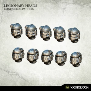 Kromlech Legionary Heads: Conqueror Pattern (10) New - Picture 1 of 4