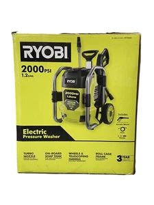 RYOBI 2000 PSI 1.2 GPM Cold Water Electric Pressure Washer - NO POWER NOZZLE - Picture 1 of 4