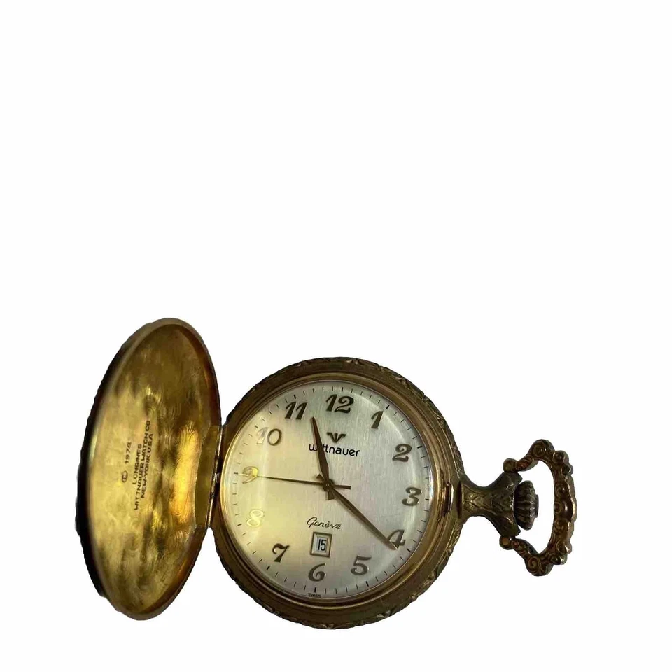 Reloj de bolsillo para hombre funcionando por Wittnauer Watch Co Foto 1 de 4