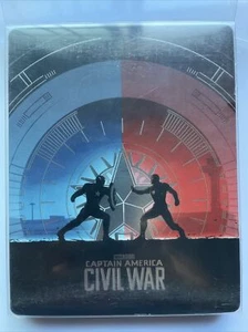 Captain America Civil War NO DIGITAL(Blu-ray, STEELBOOK) - Picture 1 of 9
