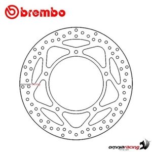 Brembo Bremsscheibe Serie Oro Vorderseite Fest fur Gilera GP800 2008-2014 - Picture 1 of 10