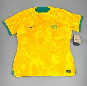 Nike Australian National Team Soccer Jersey Womens XL Slim Fit New DN0754-719 - Picture 1 of 16