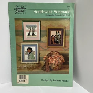 Vtg Candamar Designs Southwest Serenade Designs for Counted Cross Stitch #90051 - Picture 1 of 15