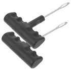  2 Pcs Tire Repair Needle Tool for Patch Acessories Tubeless