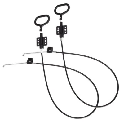 2 peças de cabo de mola reclinável de metal puxador anel D substituição para sofá-cama - Imagem 1 de 4