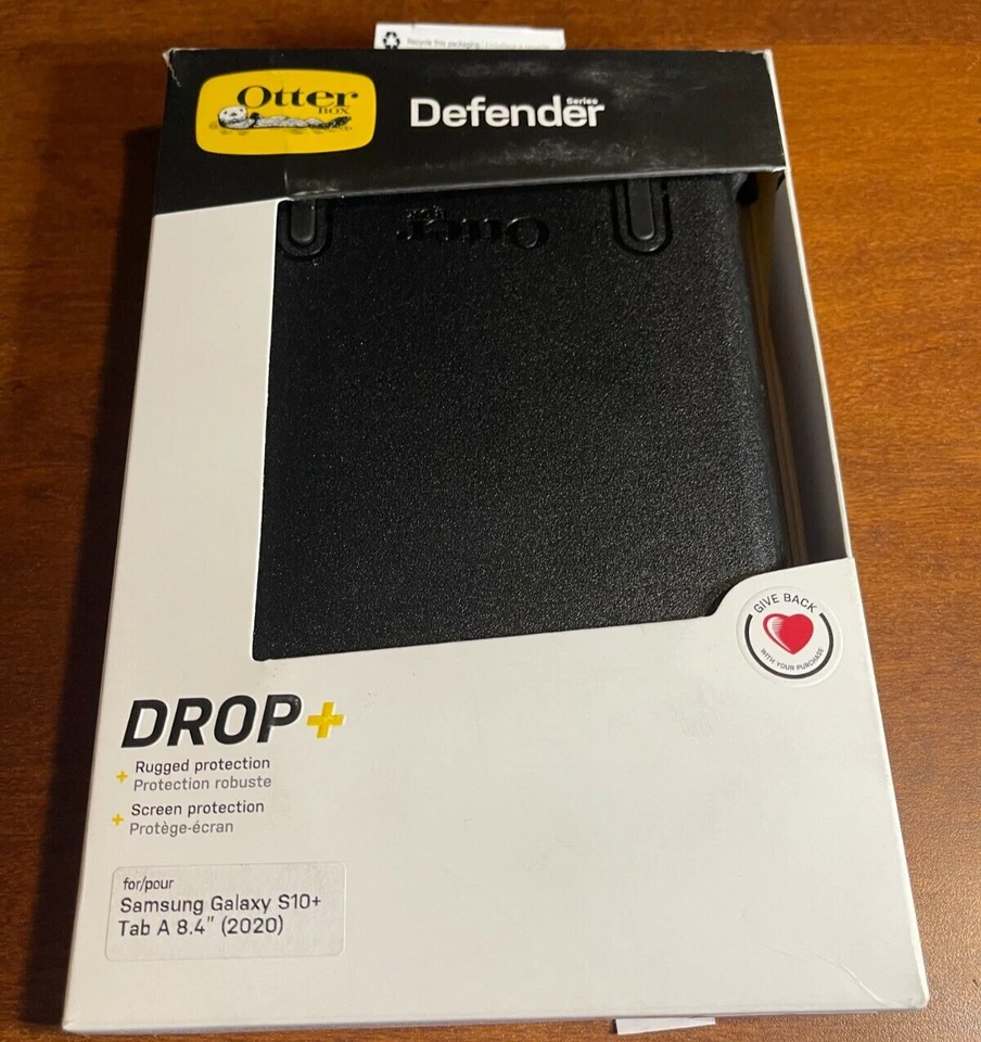 OtterBox Defender Series Case for Samsung Galaxy Tab A (8.4) 2020 Black  - Image 1 of 2