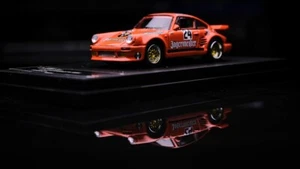 Porsche 930 911 Turbo Pájaro Negro Diecast Juguetes Coches Modelos Colección Maestro 1:64 - Imagen 1 de 13