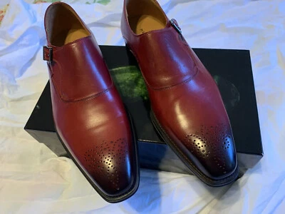  Magnanni Red  Single Monk Strap size 11 US - Image 1 of 4