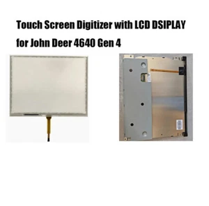 10.4" 10 Wire Touch Screen WITH LCD for John Deer 4640 Gen 4 Universal Display - Picture 1 of 3