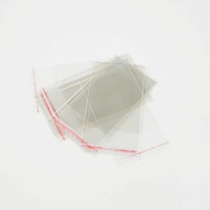 Florist Clear Card Seal-able Envelopes 7 x 11cm Message Storage Craft 3.5cm flap - Picture 1 of 1
