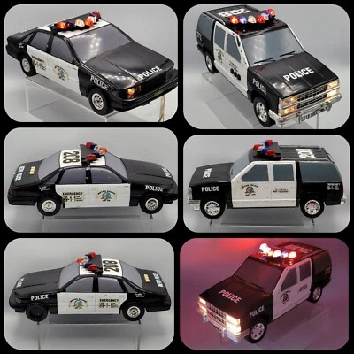 Vtg Funrise Metro Police Unit 208 1994 Electronic Police Car Truck SUV LOT READ* - Image 1 of 4