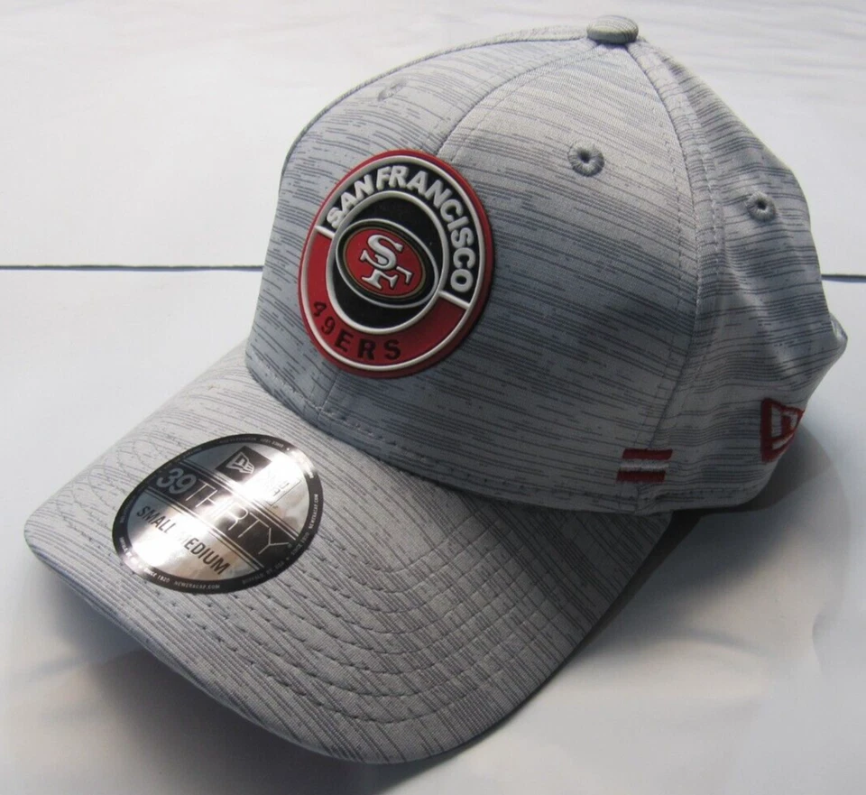 San Francisco 49ers Era NFL 2020 Onfield Road 39thirty Flex Fit Hat Cap M/l