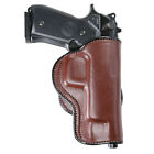 PADDLE HOLSTER FOR HK USP 45. OWB LEATHER PADDLE WITH ADJUSTABLE CANT.