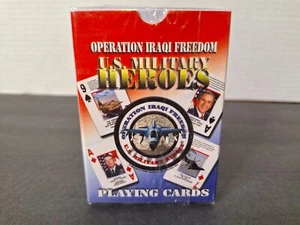 Brand New Sealed Operations Iraqi Freedom US Military Heroes Playing Cards - Picture 1 of 6