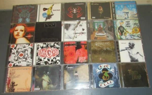 Lot of 80 Empty CD Cases with Art Work NO CD’s Heavy Metal Alternative - Picture 1 of 20