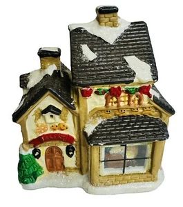 Vintage Wellington Square Collection Christmas Village 2004 Ceramic Snowy - Picture 1 of 10
