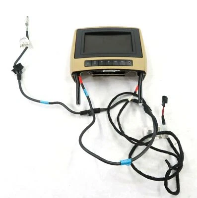 06-08 MB GL320 GL450 ML320 ML350 ML500 R320 R350 R500 HEADREST TV SCREEN (BROWN) - Image 1 of 4