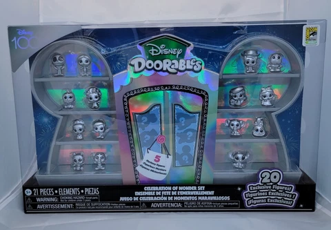 SDCC 2023 Exclusive Debut - UCC - Disney - DOORABLES D100 Celebration of Wonder Cover