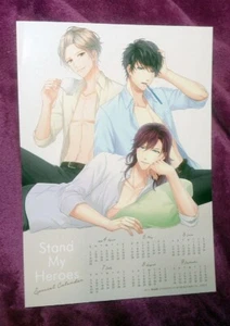 Stand My Heroes 10" x 7" Special 2023 CALENDAR Card Poster Japan ANIME GAME NEW - Picture 1 of 2