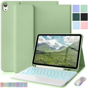 For iPad 10th/9/8/7 Gen Air 6 5 4 3 Pro 11 Backlit Touchpad Keyboard Case Mouse - Picture 1 of 58