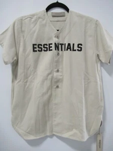 Fear of God Essentials Kids Baseball Jersey in Wheat Size 10*NWT* - Picture 1 of 15
