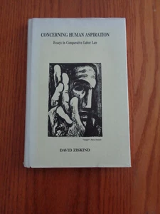 Concerning Human Aspiration by David Ziskind 1985 (HC/DJ) - Picture 1 of 1