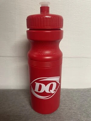 Botella de agua para bicicleta Dairy Queen DQ 24 OZ logotipo deportivo lógica de bebida de colección Foto 1 de 4