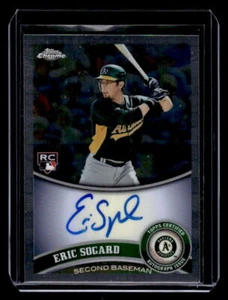 2011 Topps Chrome #184 Eric Sogard Rookie Autograph - Picture 1 of 2