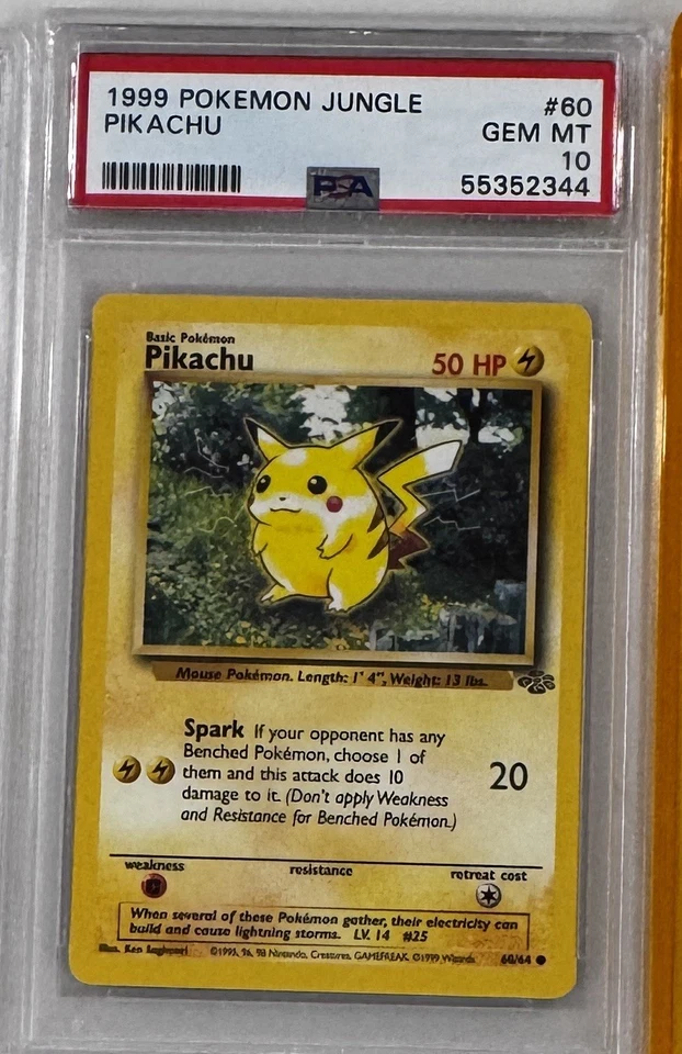 Pikachu 60/64 Jungle PSA 10  - Image 1 of 1