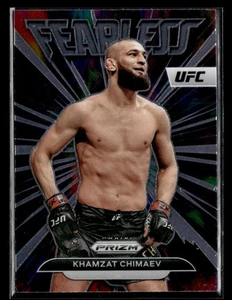 2023 Panini Prizm UFC Khamzat Chimaev #5 Fearless - Foto 1 di 2